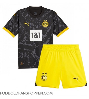 Borussia Dortmund Felix Nmecha #8 Udebanetrøje Børn 2023-24 Kortærmet (+ Korte bukser)